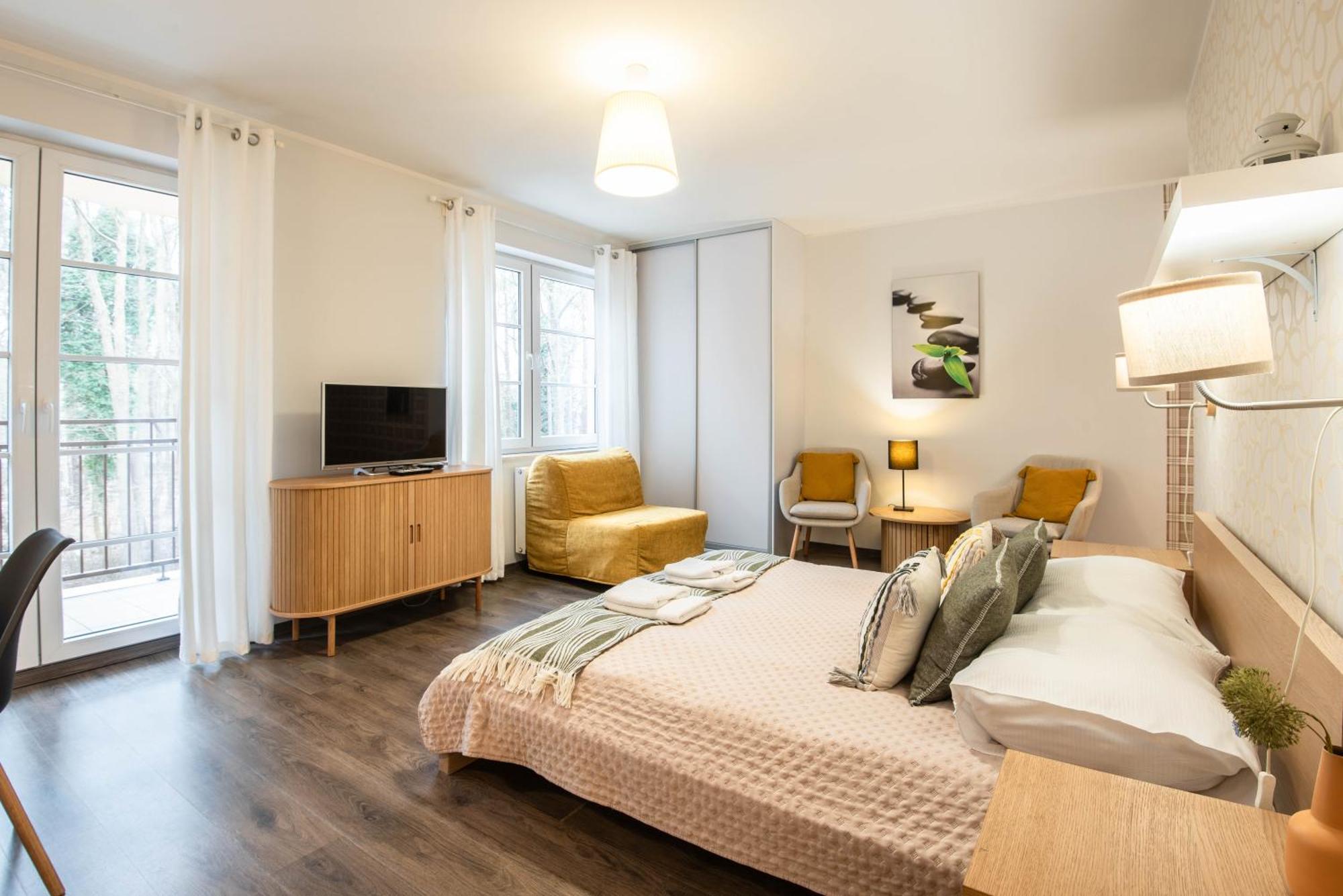 Apartamenty Na Wyspie - Villa Park - Parking Свіноуйсьце Екстер'єр фото