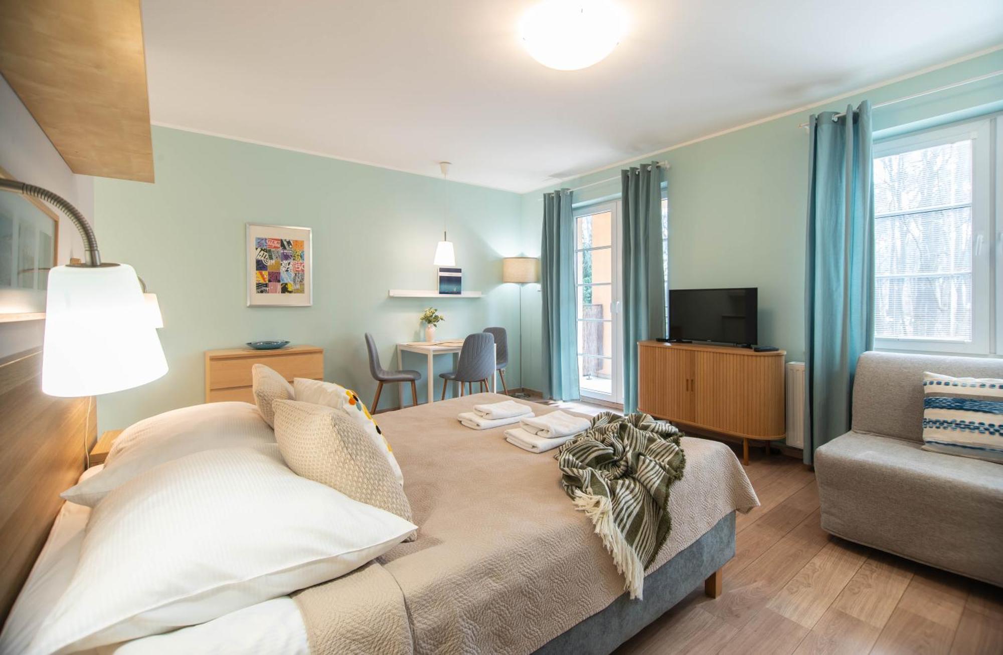 Apartamenty Na Wyspie - Villa Park - Parking Свіноуйсьце Екстер'єр фото